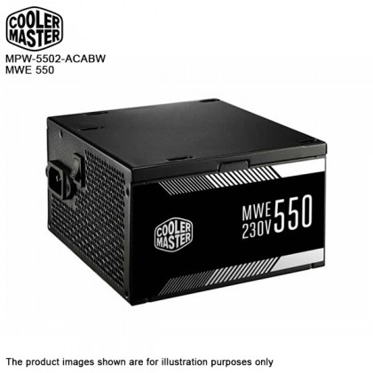 Cooler Master MWE 550 80 PLUS 230V Certified Power Supply